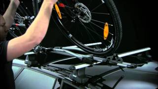 Thule fietsendrager freeride 532 dakmontage montage handleiding [upl. by Ramsa]