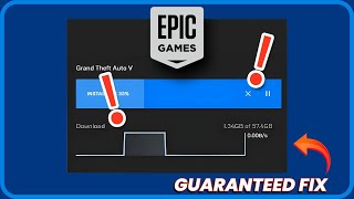 How to Fix Epic Games Not Downloading Games 2024 [upl. by Ciri]