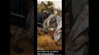 Peter Bruegel  The Blind Leading the Blind interesting art [upl. by Genie]