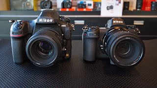 Nikon D850 HandsOn amp Z7 Comparison [upl. by Romola]