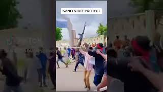 Kano state protest Day 5 [upl. by Rhu354]