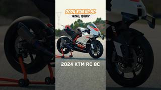 2024 KTM RC 8C Race Bike Unveiled  BikeWale shorts [upl. by Nasus]