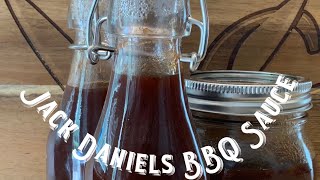 Easy Homemade Jack Daniels BBQ Sauce [upl. by Hayarahs]