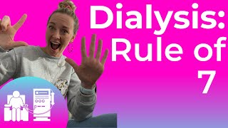 Dialysis Nursing Rule of 7 and Potassium in Dialysate [upl. by Yenaiv656]