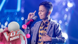 Daniel José Galvis canta Adiós amor  Audiciones a ciegas  La Voz Kids Colombia 2024 [upl. by Llevaj713]