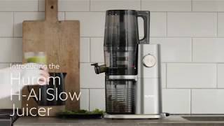 Hurom HAI Slow Juicer the First SelfFeeding Juicer in the Market [upl. by Ailisab625]