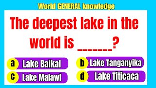 ❓ 20 Geography Quizzes Can You Beat This Challenge Brain Test [upl. by Hedwig]