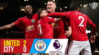 McTominay strikes from 30 yards out  United 20 City  201920  Premier League Classics [upl. by Leffen]