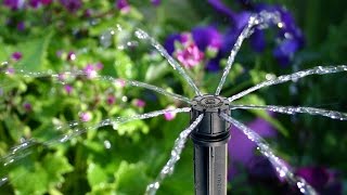 Antelco Shrubbler ® 360° and 180° Adjustable Flow Micro Irrigation Drippers Installation [upl. by Suryc]