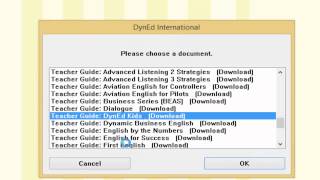 DynEd How to Download Help Documentation [upl. by Acinomaj]