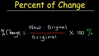 Percent Increase and Decrease Word Problems [upl. by Narcho486]