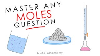 How to deal with MOLES in Chemistry questions [upl. by Nim]