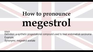 megestrol [upl. by Arriat]