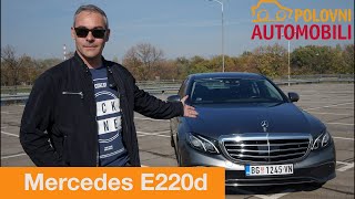 Mercedes Benz E 220d Exclusive Autotest  Da li je vozač uopšte neophodan Polovni automobili [upl. by Fini]