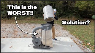 Solving the WORST Dust Collection Problem  Oneida Dust Deputy Overview Installation and Test [upl. by Hodge964]