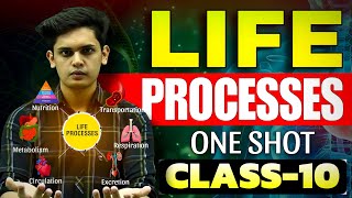 Life Processes Complete Chapter🔥 CLASS 10 Science  NCERT Covered Prashant Kirad [upl. by Koball]