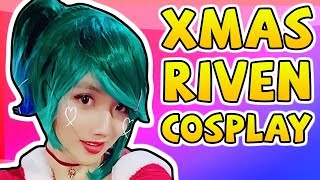 BoxBox Christmas Riven Cosplay [upl. by Skantze590]