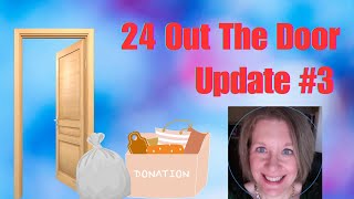 24 Out the Door Update 3 What Have I Used Up and What Did I Declutter [upl. by Anavrin]