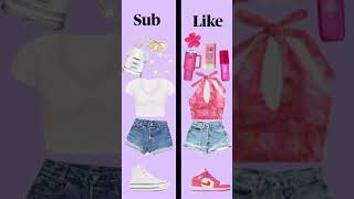 sub or like  preppy trending skincare makeup cleangirlaesthetic outfit cleangirl [upl. by Amirak779]