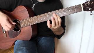 Raindrops keep falling on my head  Fingerstyle Guitar  Sigma 000M15 [upl. by Mariejeanne]