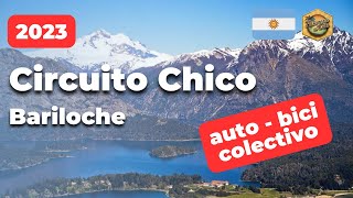 🇦🇷 BARILOCHE CIRCUITO CHICO 2023 🏔 ¿Cómo hacer la excursión en auto IMPERDIBLES ✅ 4K [upl. by Puritan]