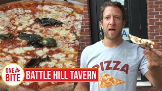 Barstool Pizza Review  Battle Hill Tavern Brooklyn NY [upl. by Nywles]