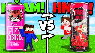 EXTRÉMNÍ Souboj FIZIDRINK vs TARYDRINK v Minecraftu [upl. by Had863]