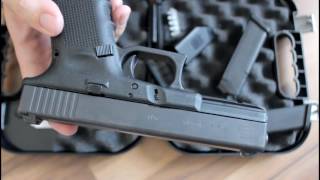 Glock 17 Gen4 Unboxing video [upl. by Duffy868]