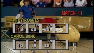 Duckpin Classics 1986 Duckpin Challenge  Bunk Pontes Thomas [upl. by Joby645]