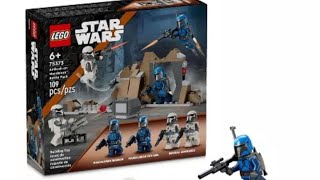 LEGO Star Wars Ambush on Mandalore Battle Pack Review [upl. by Ahsimal654]