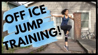 Off Ice Figure Skating Exercises  Jump Power [upl. by Ahseinet]