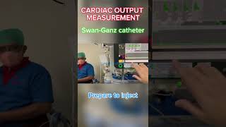 Cardiac output measurement  Swan Ganz catheter  Cardiac Critical Care  Apul Munte [upl. by Yrreiht]