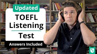 TOEFL Listening Practice Test With Answers [upl. by Tobye188]