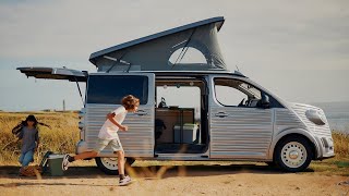 The cutest camper ever Meet the 2024 Citroen Type Holidays campervan [upl. by Diao]