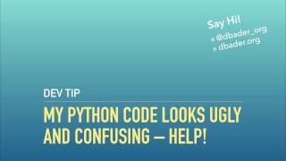 My Python Code Looks Ugly and Confusing – Help [upl. by Aehsal475]