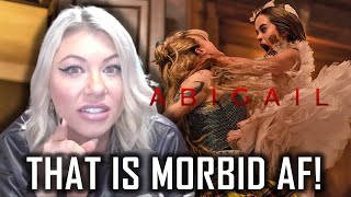 ABIGAIL TRAILER REACTION  Its Giving Ballet Megan [upl. by Matelda]