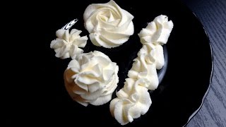 crème mascarpone facile  كريمة الماسكربون رائعة جد متماسكة لحشو وتزيين الطورطات و بديلة للشانتيي [upl. by Sandell736]