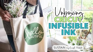 Cricut Infusible Ink Unboxing amp Tote Bag Tutorial [upl. by Odelinda220]