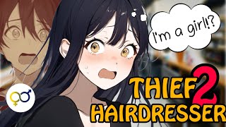 Thief 2Hairdresser Archie GenderSwaps 2 Become Ann  Genderbending Comic Dub  TGTF [upl. by Bekha]