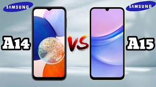 Samsung A15 VS Samsung A14 [upl. by Chancellor]