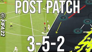 UPDATED BEST META TACTICS FOR 352 FOR MORE WINS  FIFA 22 POST PATCH [upl. by Adaha536]