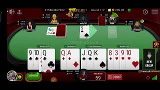 Mega afternoon delight 25 lakh Junglee Rummy tournament live game enjoy karo 💵💵💰🤑 [upl. by Estis]