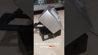 VHF SWR amp Power Meter 300 Watt [upl. by Margarita]