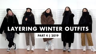 Layering Winter Outfits pt 4 [upl. by Eugenius]