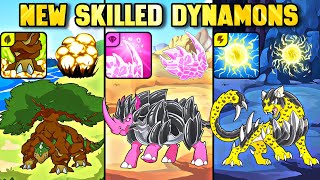 All New Dynamons Skills in Dynamons World  New dynamons skills gameplay [upl. by Redfield290]