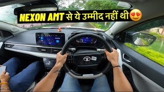 Should you buy Nexon AMT in 2024  New Nexon Facelift Drive [upl. by Oeniri]