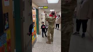 The best surprise for his daughters at school [upl. by Clauddetta]