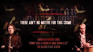 American Murder Song  Jenny Was A Friend Of Mine Official Lyrics Video [upl. by Germaine]