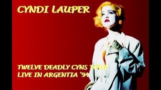 Cyndi Lauper  Live In Argentina 94 [upl. by Lempres]