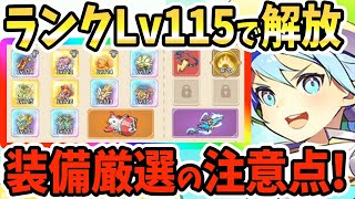 【キノコ伝説】ランクLv115で解放装備厳選の注意点乗り物の瓢箪解放一流鉱夫カードamp農場豊作カード購入【キノコ伝説 勇者と魔法のランプ】 [upl. by Lorianna884]